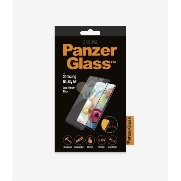 Apsauginis stiklas Samsung Galaxy A71 (Juodas) PanzerGlass Premium +++ TOP Saugumas Apsauginis stiklas Samsung Galaxy A71 (Juodas) PanzerGlass Premium +++ TOP Saugumas