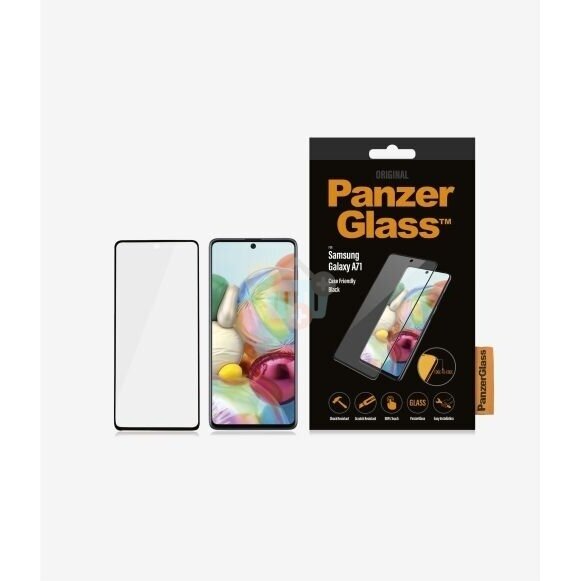 Apsauginis stiklas Samsung Galaxy A71 (Juodas) PanzerGlass Premium +++ TOP Saugumas 1 Apsauginis stiklas Samsung Galaxy A71 (Juodas) PanzerGlass Premium +++ TOP Saugumas 1