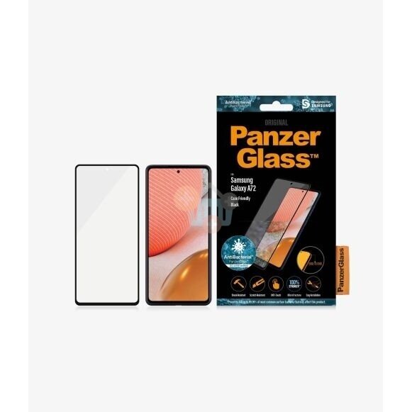 Apsauginis stiklas Samsung Galaxy A72 (Juodas) PanzerGlass Premium +++ TOP Saugumas 1 Apsauginis stiklas Samsung Galaxy A72 (Juodas) PanzerGlass Premium +++ TOP Saugumas 1