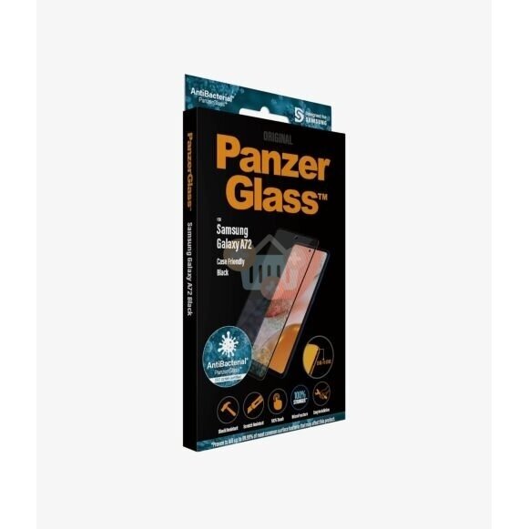 Apsauginis stiklas Samsung Galaxy A72 (Juodas) PanzerGlass Premium +++ TOP Saugumas 3 Apsauginis stiklas Samsung Galaxy A72 (Juodas) PanzerGlass Premium +++ TOP Saugumas 3