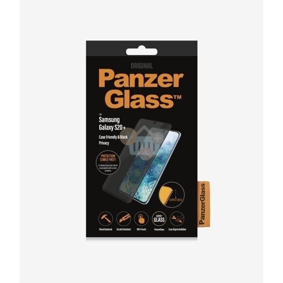 Apsauginis stiklas Samsung Galaxy S20+ (Juodas) PanzerGlass Premium +++ TOP Privatumas Apsauginis stiklas Samsung Galaxy S20+ (Juodas) PanzerGlass Premium +++ TOP Privatumas