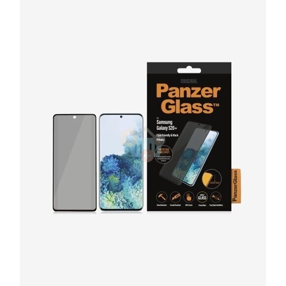 Apsauginis stiklas Samsung Galaxy S20+ (Juodas) PanzerGlass Premium +++ TOP Privatumas 1 Apsauginis stiklas Samsung Galaxy S20+ (Juodas) PanzerGlass Premium +++ TOP Privatumas 1