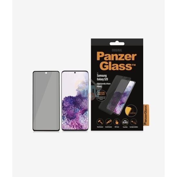 Apsauginis stiklas Samsung Galaxy S20 (Juodas) PanzerGlass Premium +++ TOP Privatumas 1 Apsauginis stiklas Samsung Galaxy S20 (Juodas) PanzerGlass Premium +++ TOP Privatumas 1
