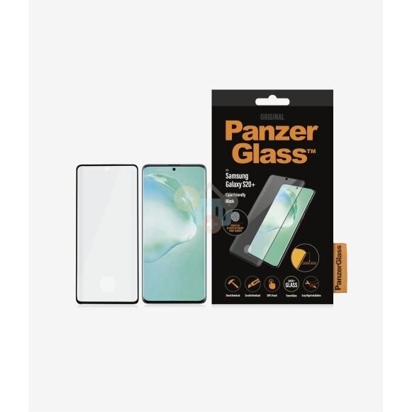 Apsauginis stiklas Samsung Galaxy S20 Plus (Juodas) PanzerGlass Premium +++ TOP Saugumas 1 Apsauginis stiklas Samsung Galaxy S20 Plus (Juodas) PanzerGlass Premium +++ TOP Saugumas 1