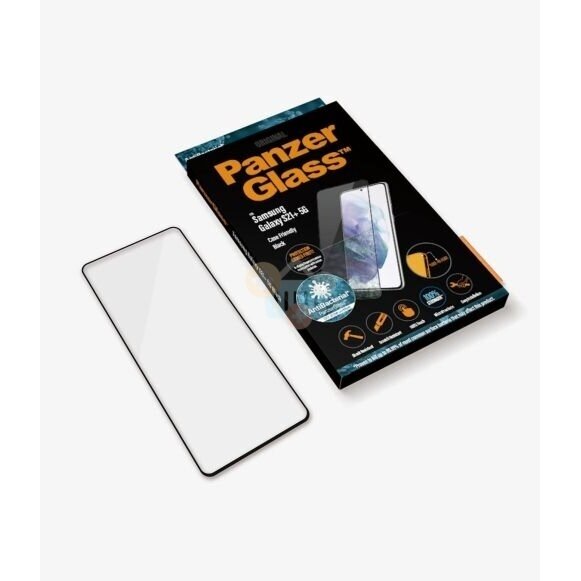 Apsauginis stiklas Samsung Galaxy S21+ (Juodas) PanzerGlass Premium +++ TOP Saugumas 3 Apsauginis stiklas Samsung Galaxy S21+ (Juodas) PanzerGlass Premium +++ TOP Saugumas 3