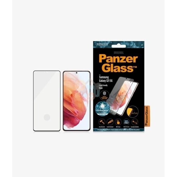 Apsauginis stiklas Samsung Galaxy S21 (Juodas) PanzerGlass Premium +++ TOP Saugumas 1 Apsauginis stiklas Samsung Galaxy S21 (Juodas) PanzerGlass Premium +++ TOP Saugumas 1