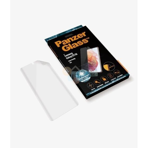 Apsauginis stiklas Samsung Galaxy S21 (Skaidrus) PanzerGlass Premium +++ TOP Saugumas 3