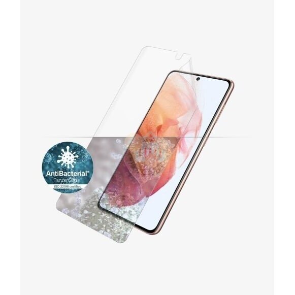 Apsauginis stiklas Samsung Galaxy S21 (Skaidrus) PanzerGlass Premium +++ TOP Saugumas 4