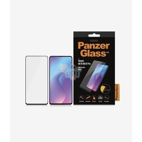 Apsauginis stiklas Xiaomi Mi 9T (Juodas) PanzerGlass Premium +++ TOP Saugumas 1 Apsauginis stiklas Xiaomi Mi 9T (Juodas) PanzerGlass Premium +++ TOP Saugumas 1