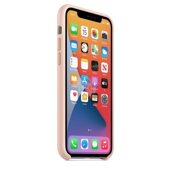 Apple iPhone 11 Pro silikoninis dėklas (rožinis) +++ TOP Kokybė 1