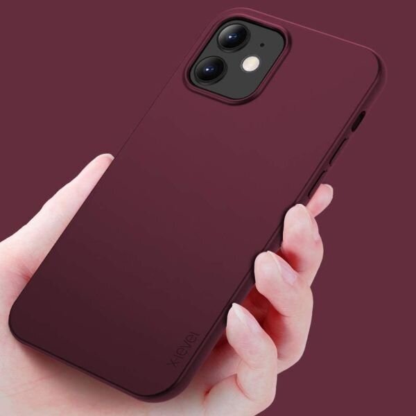 Apple iPhone 12 mini dėklas X-Level Guardian (bordo) +++ TOP Komfortas 1 Apple iPhone 12 mini dėklas X-Level Guardian (bordo) +++ TOP Komfortas 1