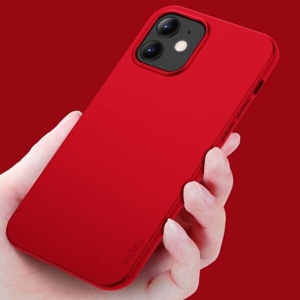 Apple iPhone 12 mini dėklas X-Level Guardian (raudonas) +++ TOP Komfortas 1 Apple iPhone 12 mini dėklas X-Level Guardian (raudonas) +++ TOP Komfortas 1