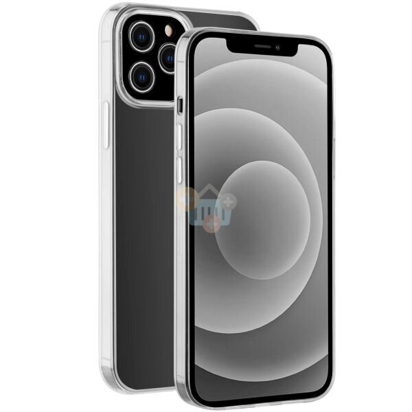 Apple iPhone 12 Pro Max dėklas BeHello ThinGel (skaidrus) +++ TOP Komfortas Apple iPhone 12 Pro Max dėklas BeHello ThinGel (skaidrus) +++ TOP Komfortas