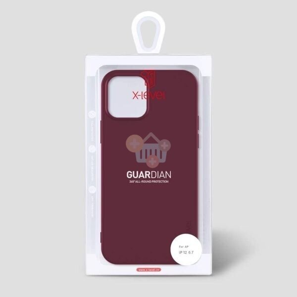 Apple iPhone 12 Pro Max dėklas X-Level Guardian (bordo) +++ TOP Komfortas 3 Apple iPhone 12 Pro Max dėklas X-Level Guardian (bordo) +++ TOP Komfortas 3