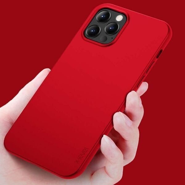 Apple iPhone 12 Pro Max dėklas X-Level Guardian (raudonas) +++ TOP Komfortas 1 Apple iPhone 12 Pro Max dėklas X-Level Guardian (raudonas) +++ TOP Komfortas 1