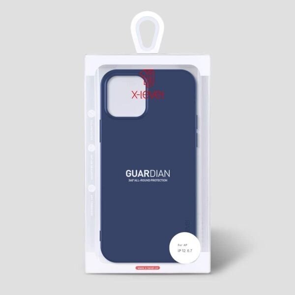 Apple iPhone 12 Pro Max dėklas X-Level Guardian (tamsiai mėlynas) +++ TOP Komfortas 3