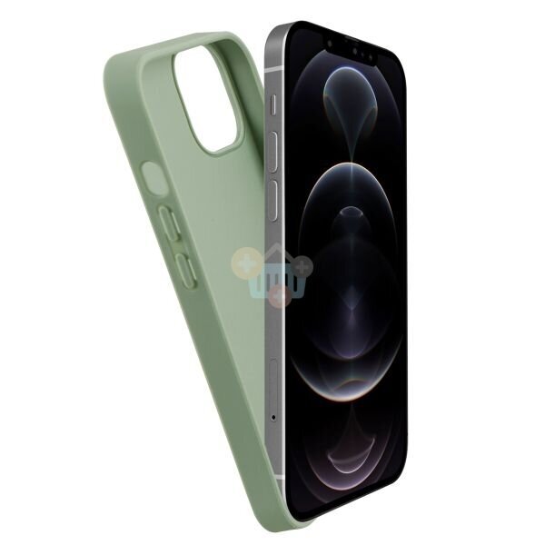 Apple iPhone 13 Pro dėklas BeHello Eco-friendly Gel (žalias) +++ TOP Tvarumas 2