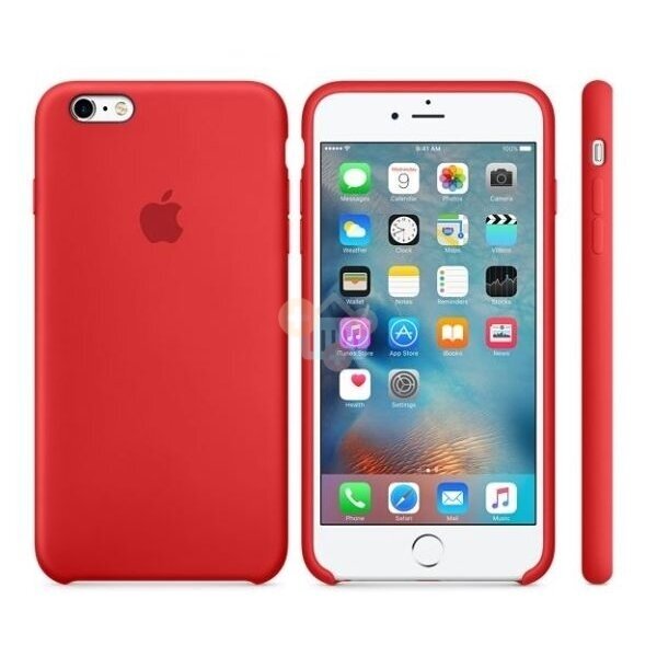 Apple iPhone 6 silikoninis dėklas (raudonas) +++ TOP Kokybė 1 Apple iPhone 6 silikoninis dėklas (raudonas) +++ TOP Kokybė 1