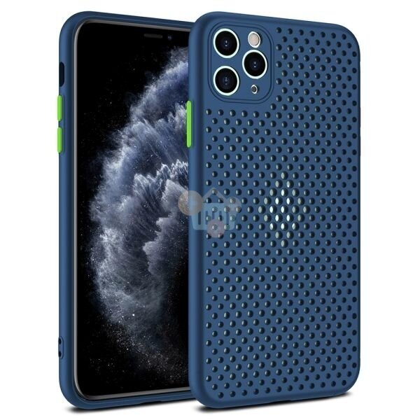Apple iPhone 7, 8, SE (2020) dėklas Breath Case (tamsiai mėlynas) +++ TOP Komfortas Apple iPhone 7, 8, SE (2020) dėklas Breath Case (tamsiai mėlynas) +++ TOP Komfortas