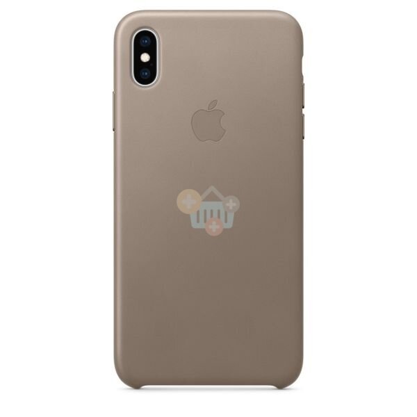 Apple iPhone XS Max odinis dėklas (pilkas) MRWR2ZM/A +++ TOP Kokybė Apple iPhone XS Max odinis dėklas (pilkas) MRWR2ZM/A +++ TOP Kokybė
