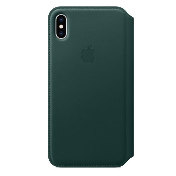 Apple iPhone XS Max odinis Folio dėklas (žalias) MRX42ZM/A originalus 2 Apple iPhone XS Max odinis Folio dėklas (žalias) MRX42ZM/A originalus 2