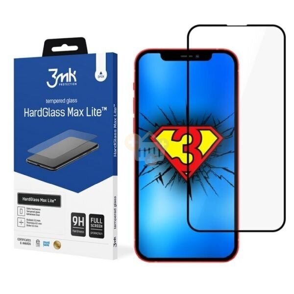 Apsauginis stiklas Samsung Galaxy A02s (A025), A03s 4G (A035) 3MK HardGlass Max Lite ™ (juodas) +++ TOP kokybė Apsauginis stiklas Samsung Galaxy A02s (A025), A03s 4G (A035) 3MK HardGlass Max Lite ™ (juodas) +++ TOP kokybė