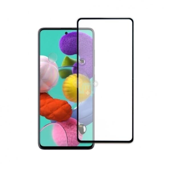 Apsauginis stiklas Samsung Galaxy A51 Toti Full Cover (3D, juodas) +++ TOP efektyvumas 1