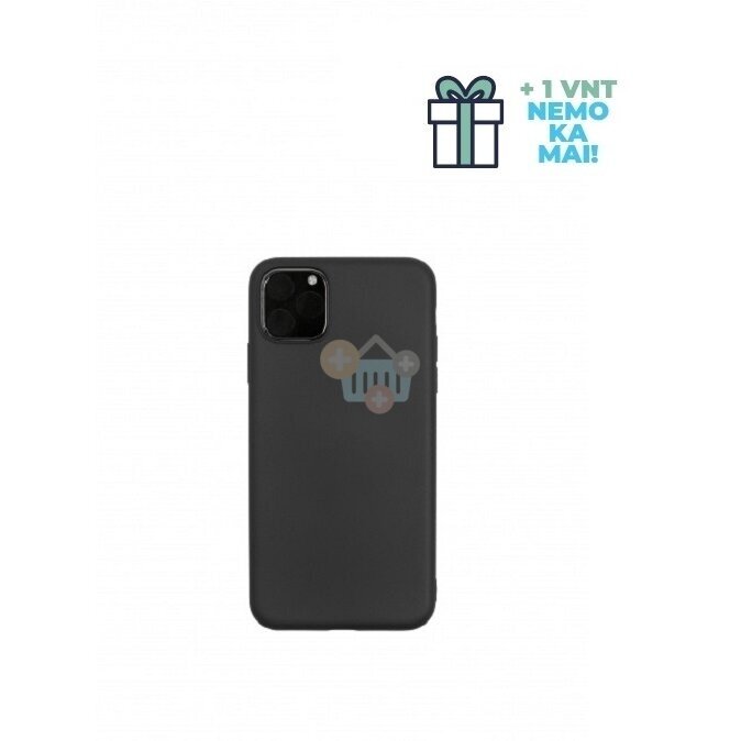 Apple iPhone 11 Pro dėklas Just Must Candy Silicone (juodas) +++ TOP Balansas +1 vnt. NEMOKAMAI! Apple iPhone 11 Pro dėklas Just Must Candy Silicone (juodas) +++ TOP Balansas +1 vnt. NEMOKAMAI!