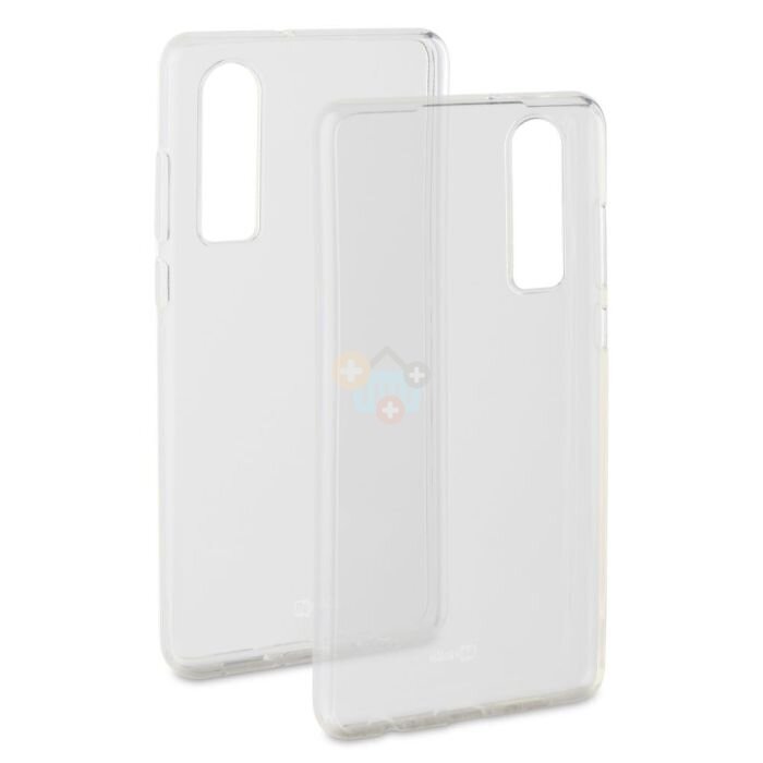 Huawei P30 dėklas BeHello Gel Case (skaidrus) +++ TOP Komfortas 1