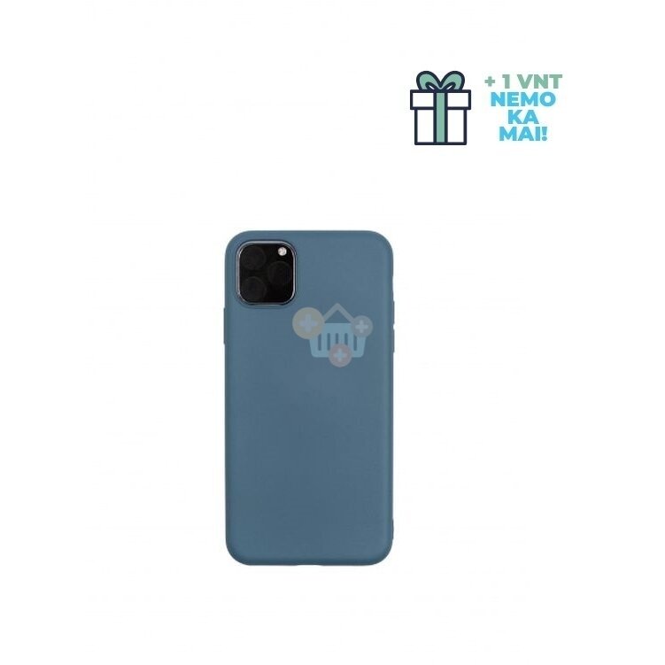 Apple iPhone 11 Pro dėklas Just Must Candy Silicone (tamsiai mėlynas) +++ TOP Balansas +1 vnt. NEMOKAMAI! Apple iPhone 11 Pro dėklas Just Must Candy Silicone (tamsiai mėlynas) +++ TOP Balansas +1 vnt. NEMOKAMAI!