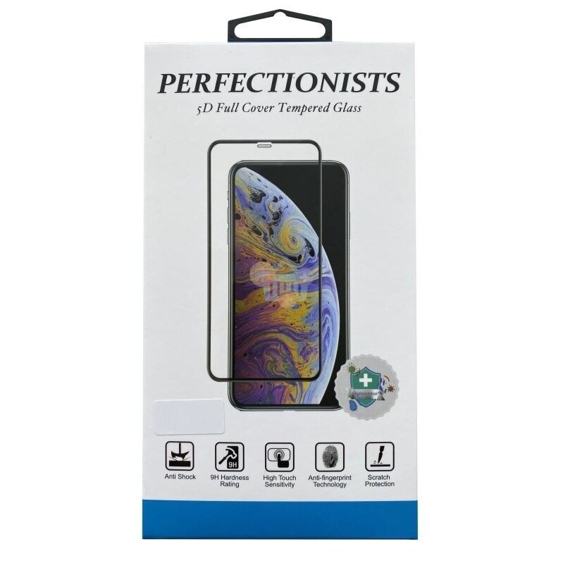 Apsauginis stiklas 5D Xiaomi Redmi Note 9 Perfectionists (lenktas, juodas) +++ TOP Efektyvumas Apsauginis stiklas 5D Xiaomi Redmi Note 9 Perfectionists (lenktas, juodas) +++ TOP Efektyvumas