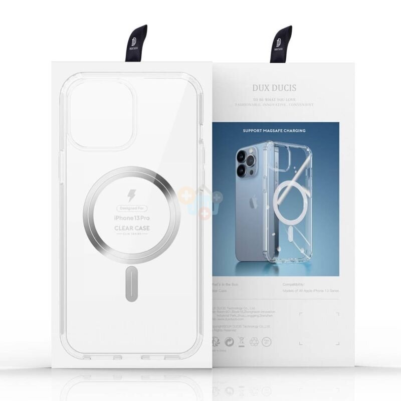 Apple iPhone 13 Pro dėklas Dux Ducis Clin Magsafe (skaidrus) +++ TOP Komfortas 2