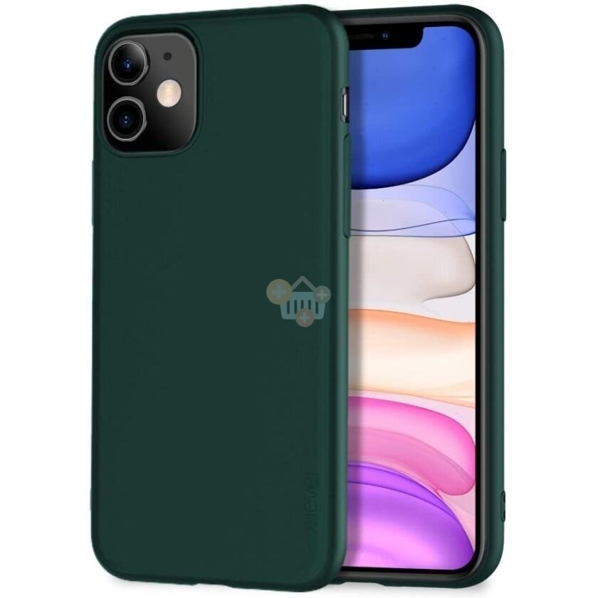 Apple iPhone 11 dėklas X-Level Guardian (tamsiai žalias) +++ TOP Komfortas Apple iPhone 11 dėklas X-Level Guardian (tamsiai žalias) +++ TOP Komfortas