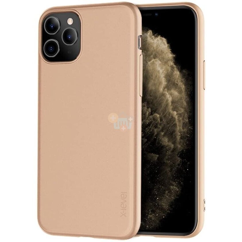Apple iPhone 11 Pro dėklas X-Level Guardian (auksinis) +++ TOP Komfortas Apple iPhone 11 Pro dėklas X-Level Guardian (auksinis) +++ TOP Komfortas