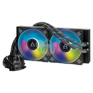 ARCTIC Liquid Freezer II - 280 A-RGB procesoriaus aušintuvas, juodas ARCTIC Liquid Freezer II - 280 A-RGB procesoriaus aušintuvas, juodas