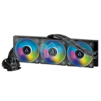 ARCTIC Liquid Freezer II - 420 A-RGB procesoriaus aušintuvas, juodas ARCTIC Liquid Freezer II - 420 A-RGB procesoriaus aušintuvas, juodas