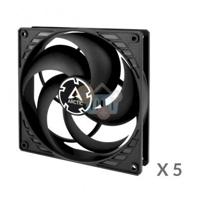 ARCTIC P14 PWM PST korpuso ventiliatoriai, 4-pin, 140mm, juodi, 5 vnt. ARCTIC P14 PWM PST korpuso ventiliatoriai, 4-pin, 140mm, juodi, 5 vnt.