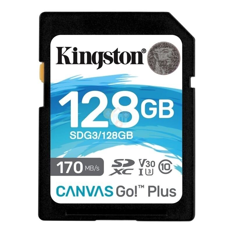 Atminties kortelė Kingston Canvas Go! Plus 128 GB SD Atminties kortelė Kingston Canvas Go! Plus 128 GB SD
