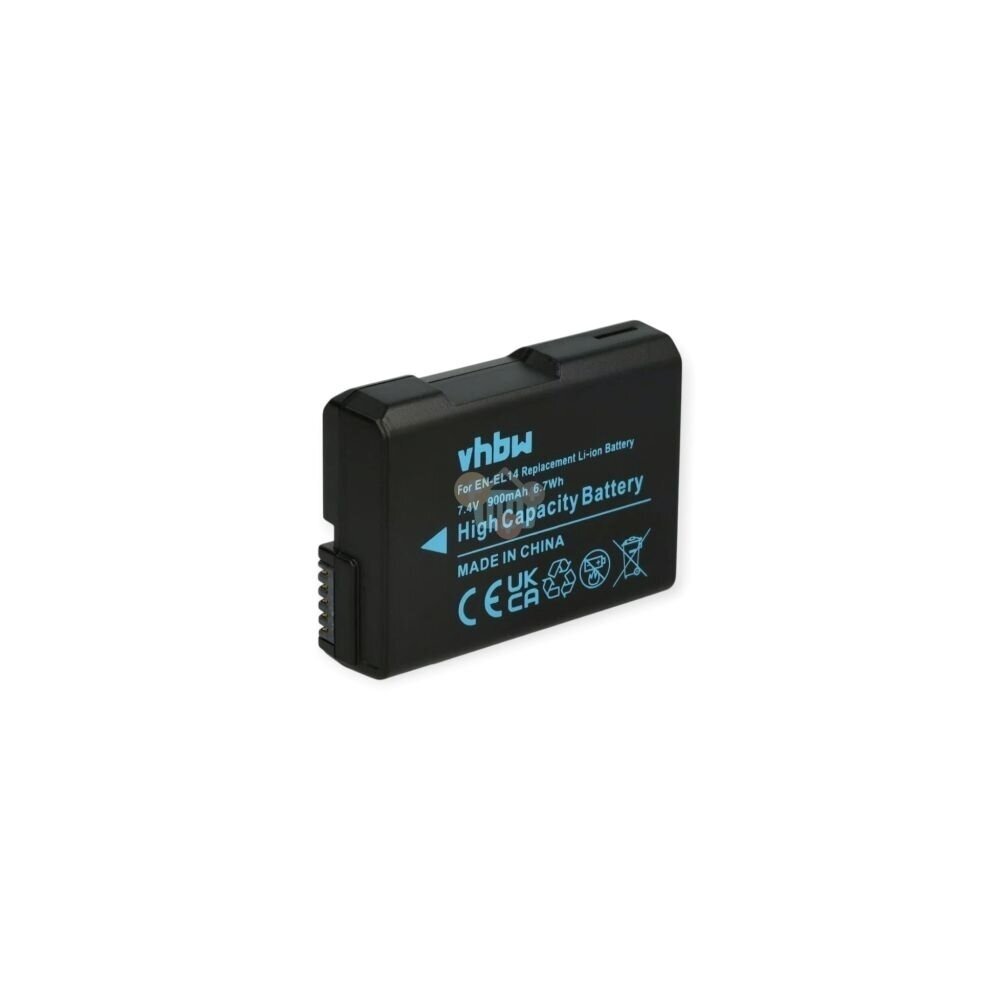 Fotoaparato baterija Nikon D3500, D5600, D5300 EN-EL14 / EN-EL14a 950mAh 7.2V Fotoaparato baterija Nikon D3500, D5600, D5300 EN-EL14 / EN-EL14a 950mAh 7.2V