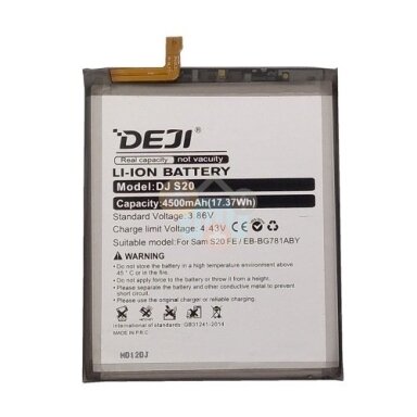Baterija SAMSUNG Galaxy A52 / S20 FE (BG781ABY) Baterija SAMSUNG Galaxy A52 / S20 FE (BG781ABY)