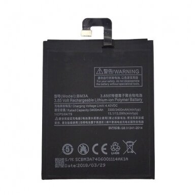 Battery XIAOMI Mi Note 3 (BM3A) Battery XIAOMI Mi Note 3 (BM3A)