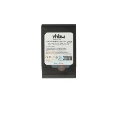 Baterija Dyson DC31 /DC34 /DC35 /DC44 /DC45 ir kt. 22.2V 2000mAh Type B (su varžtais) 3