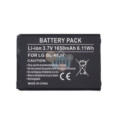 Baterija LG BL-49JH (K4 K120) Baterija LG BL-49JH (K4 K120)
