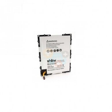 Baterija planšetiniam kompiuteriui Samsung Galaxy Tab A 10.1, SM-T580, SM-T585 6000mAh Baterija planšetiniam kompiuteriui Samsung Galaxy Tab A 10.1, SM-T580, SM-T585 6000mAh