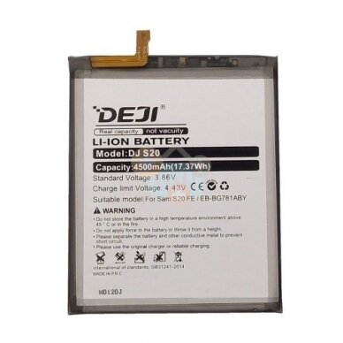 Baterija SAMSUNG Galaxy A52 / S20 FE (BG781ABY) Baterija SAMSUNG Galaxy A52 / S20 FE (BG781ABY)