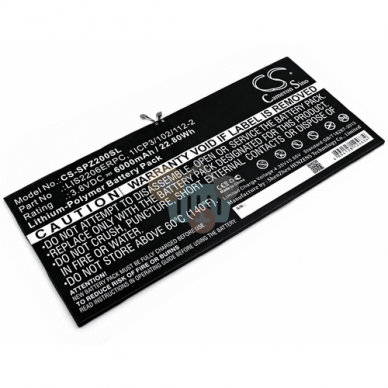 Baterija Sony Xperia Tablet Z2 6000 mAh Baterija Sony Xperia Tablet Z2 6000 mAh