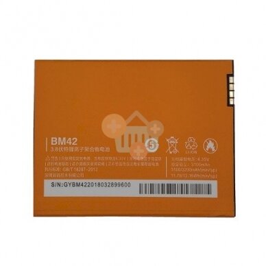 Baterija XIAOMI Redmi Note (BM42) Baterija XIAOMI Redmi Note (BM42)
