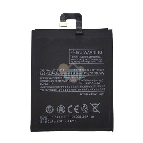 Battery XIAOMI Mi Note 3 (BM3A) Battery XIAOMI Mi Note 3 (BM3A)