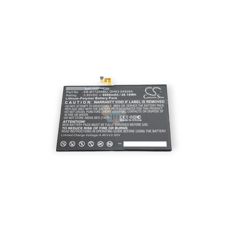 Baterija planšetiniam kompiuteriui Samsung Galaxy Tab S5e 6800mAh Baterija planšetiniam kompiuteriui Samsung Galaxy Tab S5e 6800mAh
