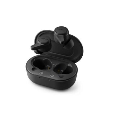 Belaidės ausinės Philips True Wireless Headphones TAT1207BK/00 juodos